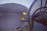 Landmark Selfridges Foot Bridge at Bullring, Birmingham. Part of Bullring Shopping Center.