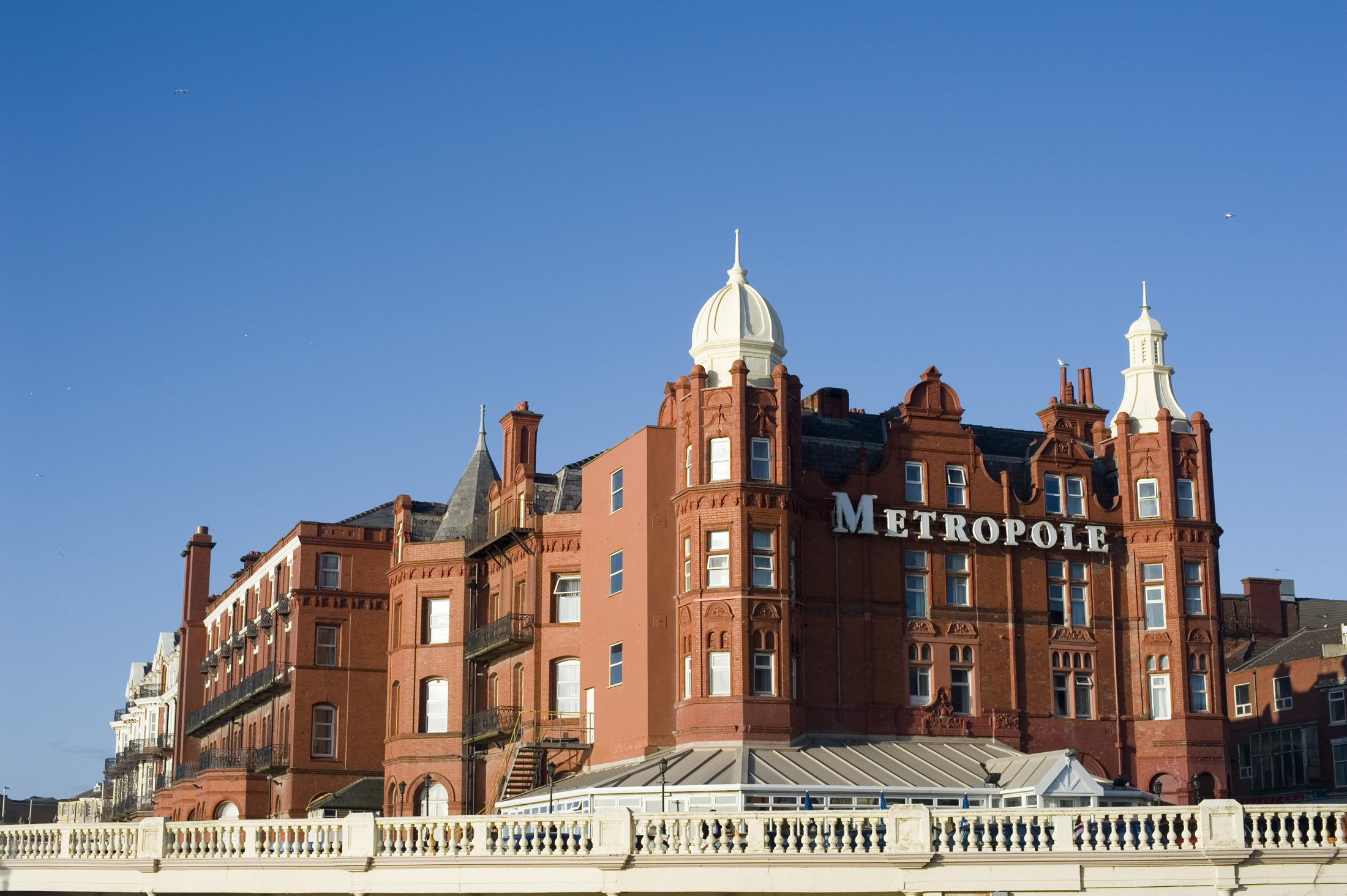 an image of the metropole hotel, blackpool