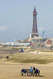 famous donkey rides for children on blackpool sands