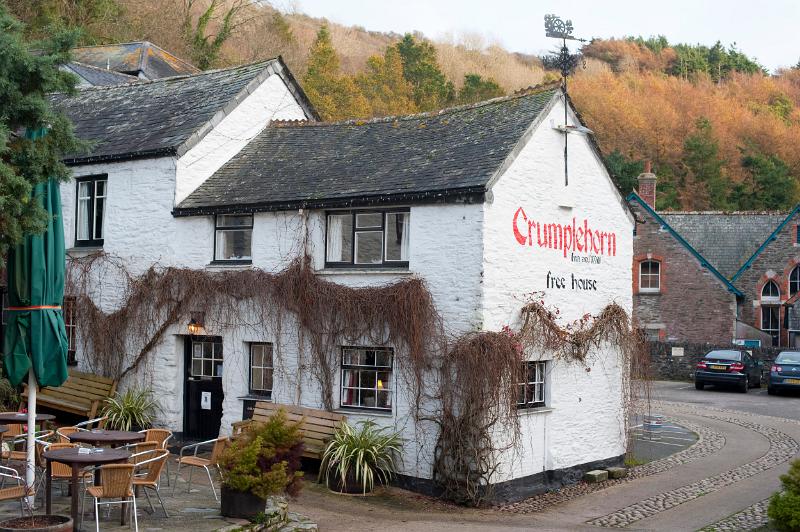 The crumple horn pubic house, polperro, cornwall