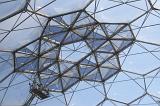 the roof of one of the eden project domes