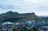 sailisbury crags and arthurs seat hills in Edinbrugh