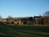 the small village of cartmel, cumbria