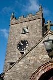 The tower of St Michael and All Angels church, hawkshead, cumbria