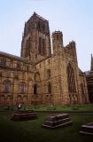 view of the tower and trancept of durham cathedral