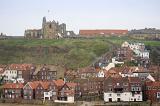 a view of st marys church on the hill and the church stairs snaking their way to the top