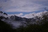 Beautiful Attraction of Peaks of Huge Mountains Filled with Snow During Winter Season in China