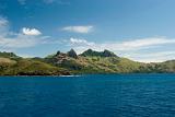 Waya island, Fiji, is a popular tourist destination known for its beautiful beaches, traditional lifestyle and lush hillsides
