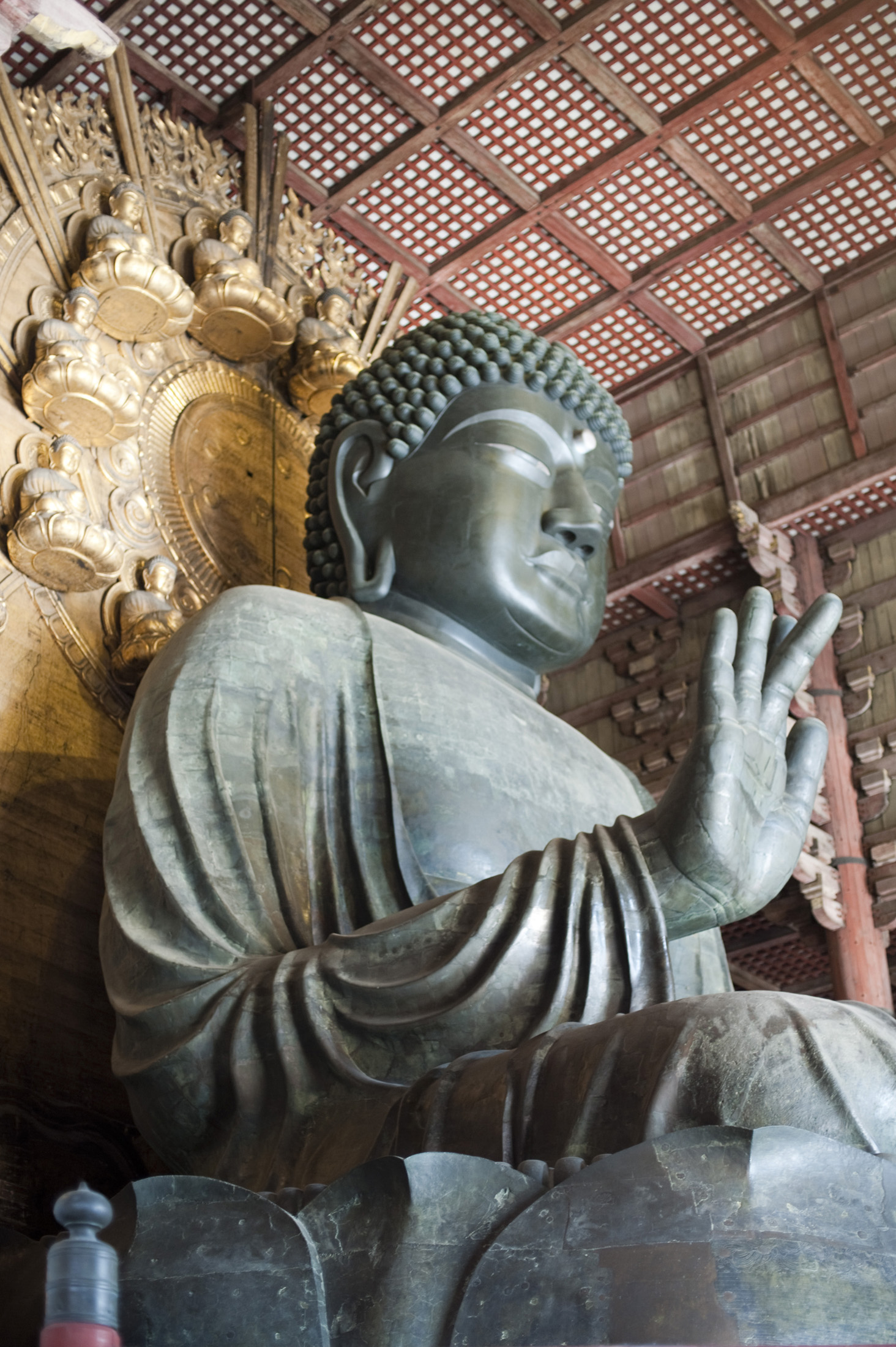 an image of The Big Buddha of ToÂdai-ji, Nara, Japan