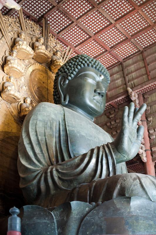 The Big Buddha of ToÂdai-ji, Nara, Japan