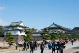 Osaka jo - osaka castle and the otemon - western gate and walls