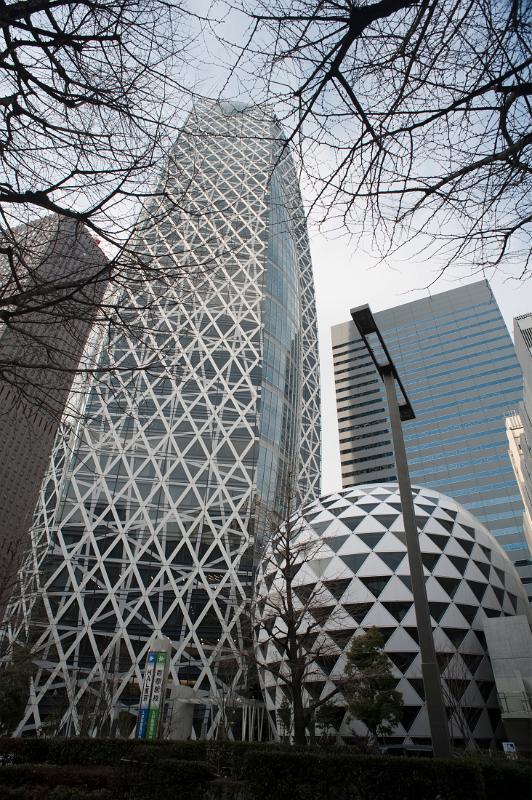 modern office buildings in shinjuku, tokyo, japan