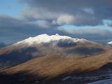 snow covered mountains viewed from coronet peak