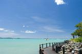 sailing yachts and catamarans in tropical australian waters