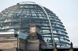 the dome on top of the reichstag, designed by architect Norman Foster