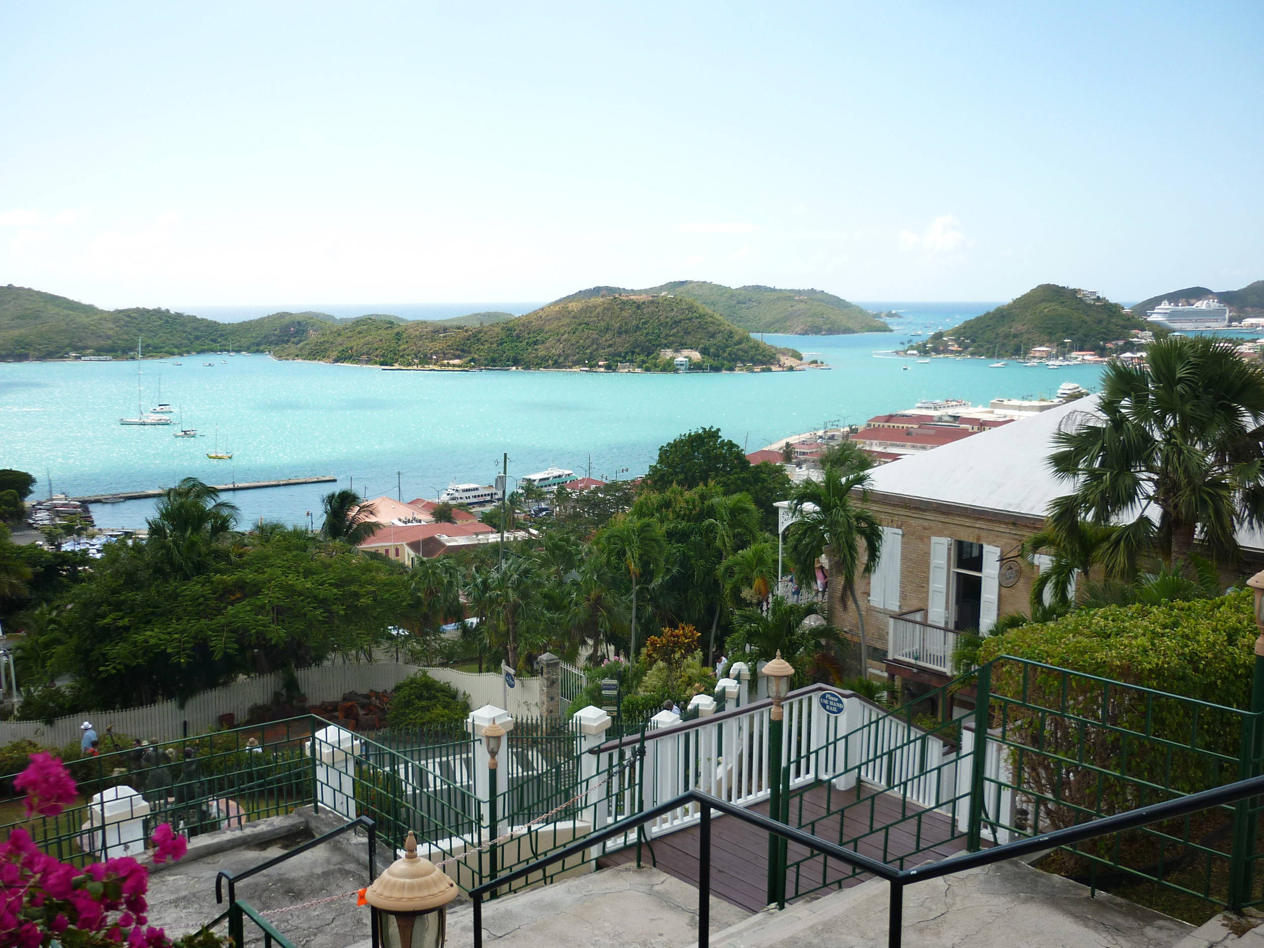 an image of a view of charlotte amalie from government hill