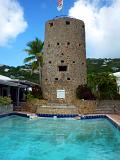 tower of pirate blackbeards castle, charlotte amalie, US vigrin islands