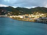 sailing into road town in the biritsh virigin islands