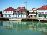 water front of the old port in st johns antigua