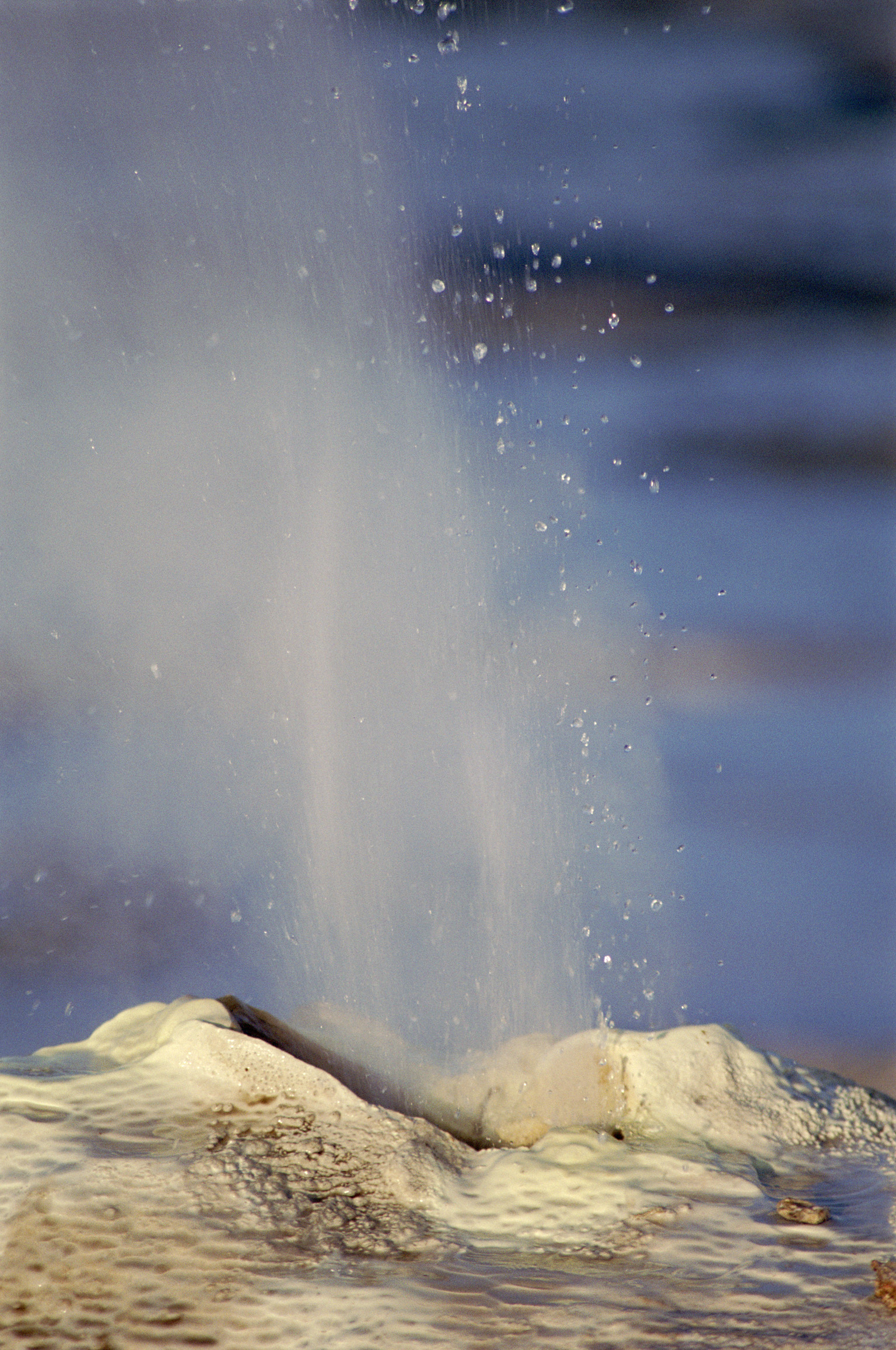 an image of Geyser Erupting in Hveravellir Nature Reserve, Iceland