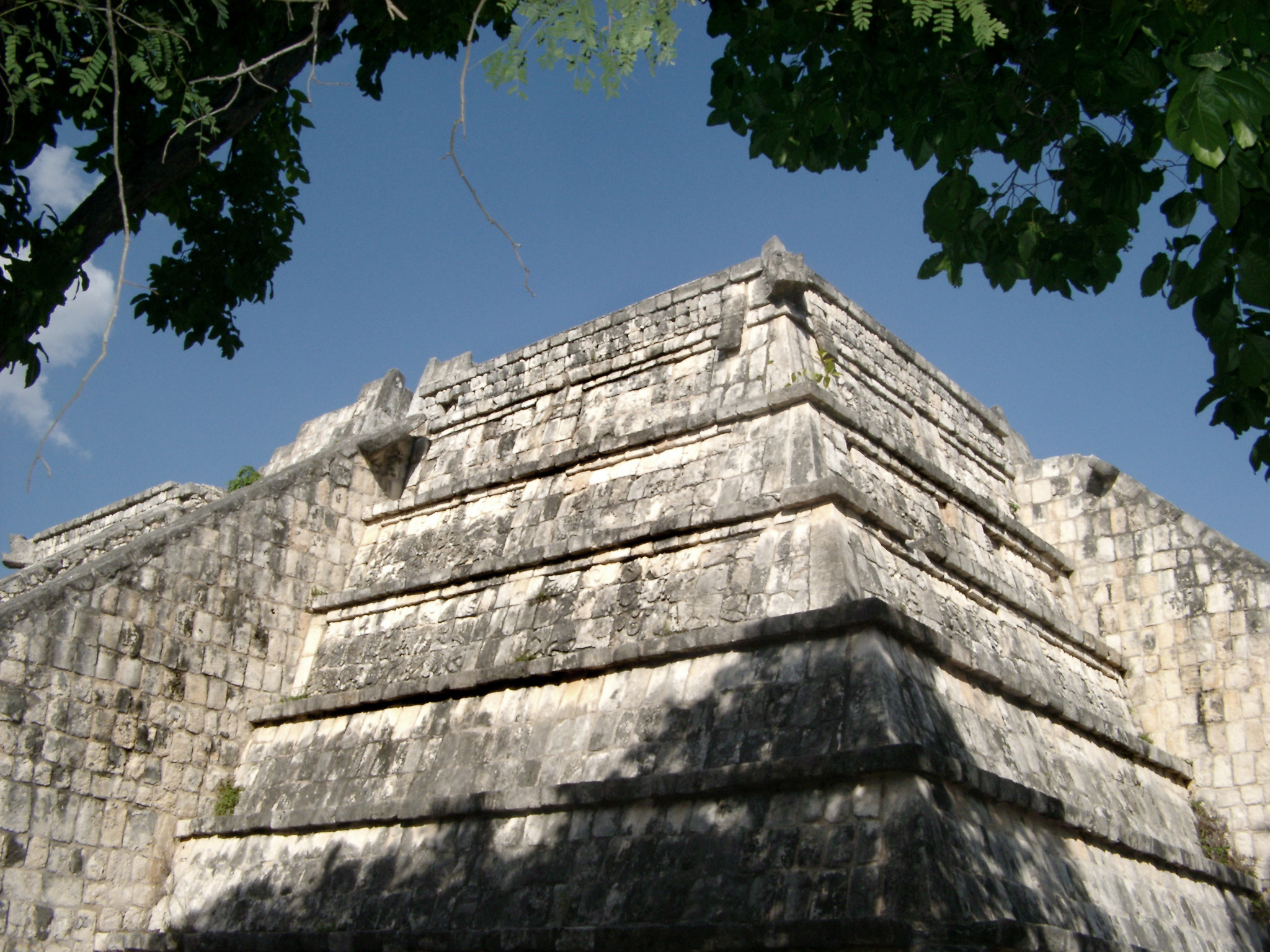 an image of High Priests Tomb at Chitzen Itza, an important Mayan ruin in Yucatan State, Mexico