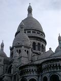 Catholic Basilica of the Sacred Heart, with Romano-Byzantine architectural style, famous tourist attraction from Paris, France