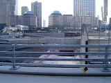 Building Structures at World Trade Center Memorial. Located in New York.